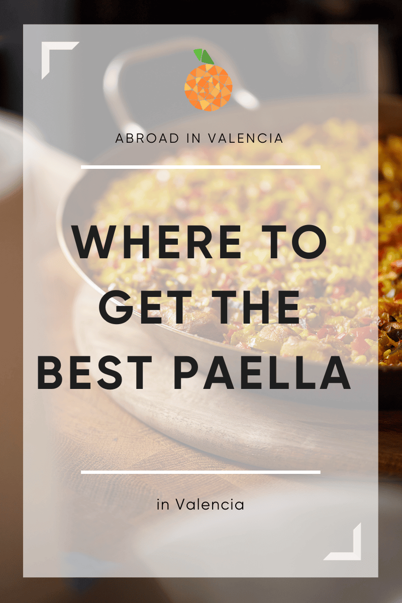 Where to get the best paella in Valencia