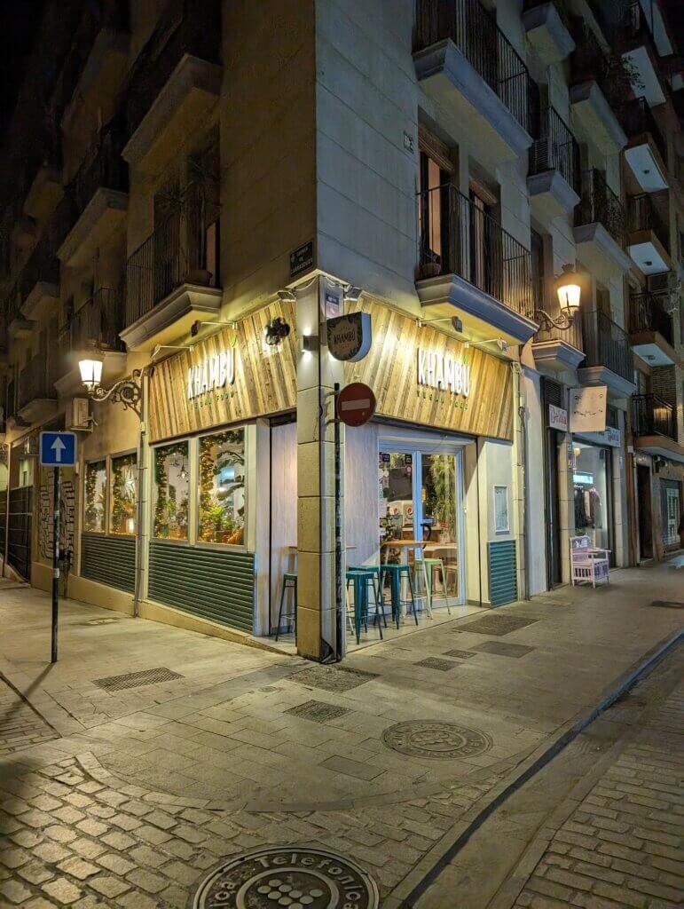 A picture of Khambu, one of the best vegan restaurants in Valencia