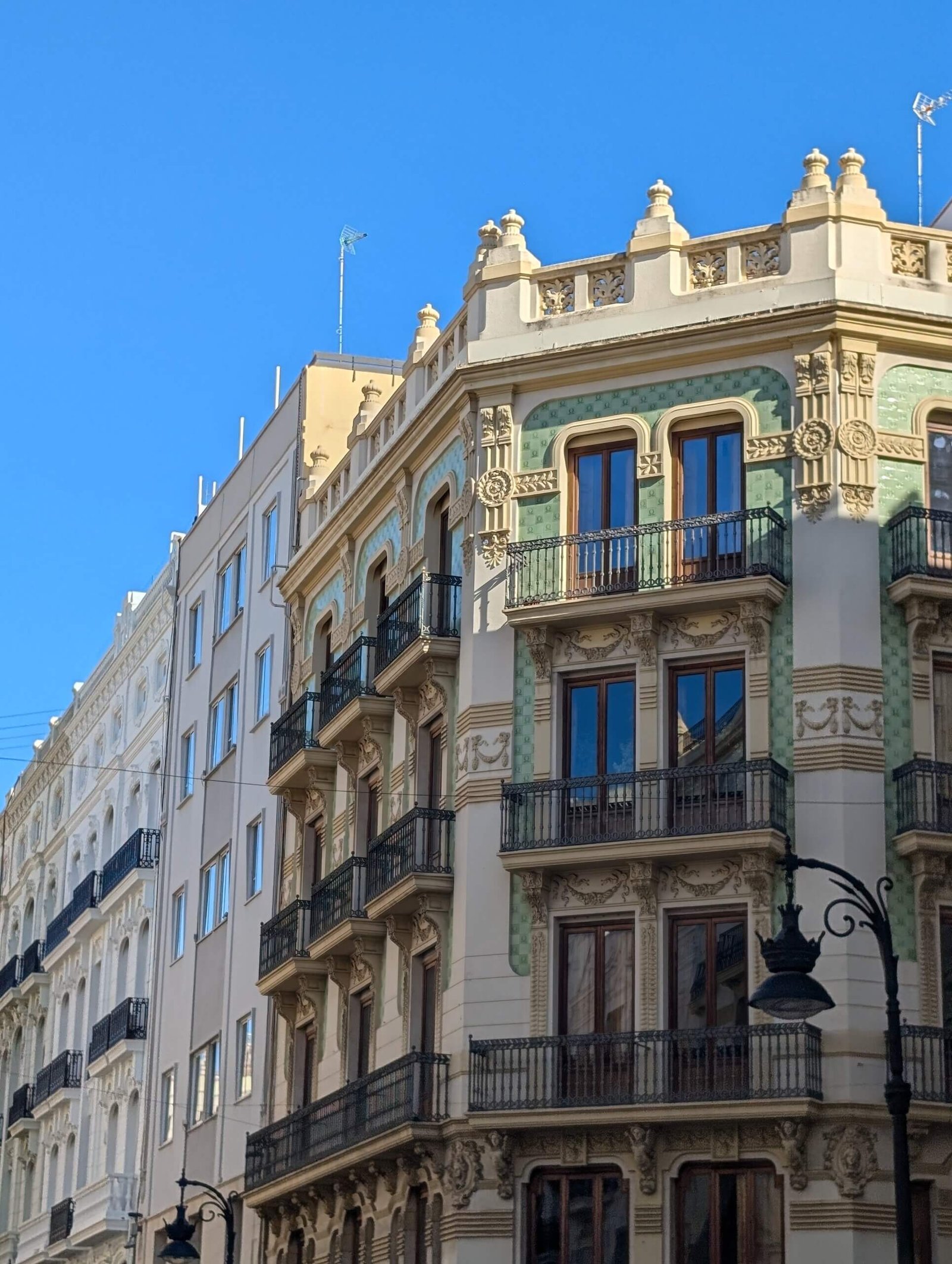 Typical building in Russafa - Valencia hotels nearby