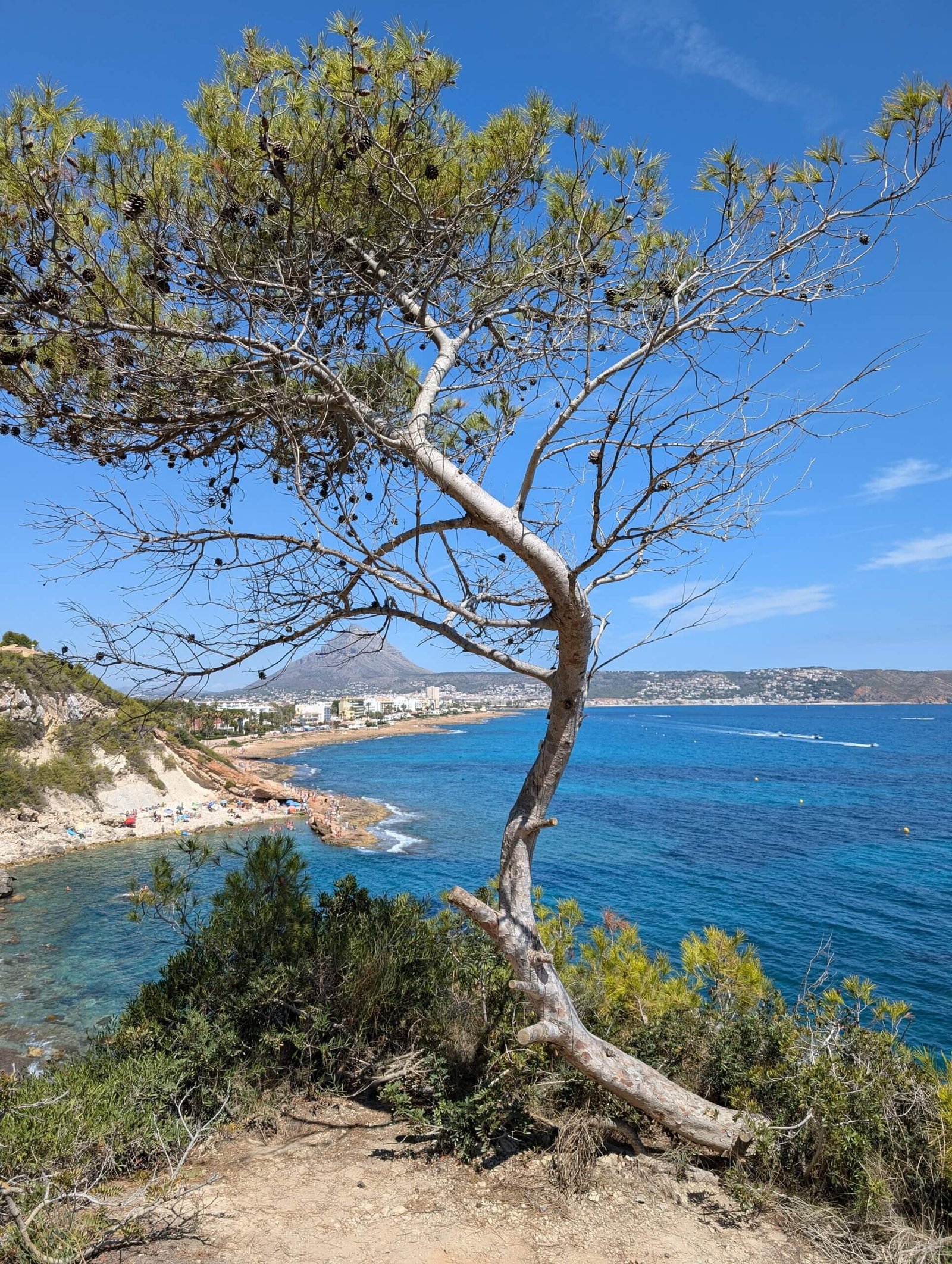 A view of the mediterrean sea