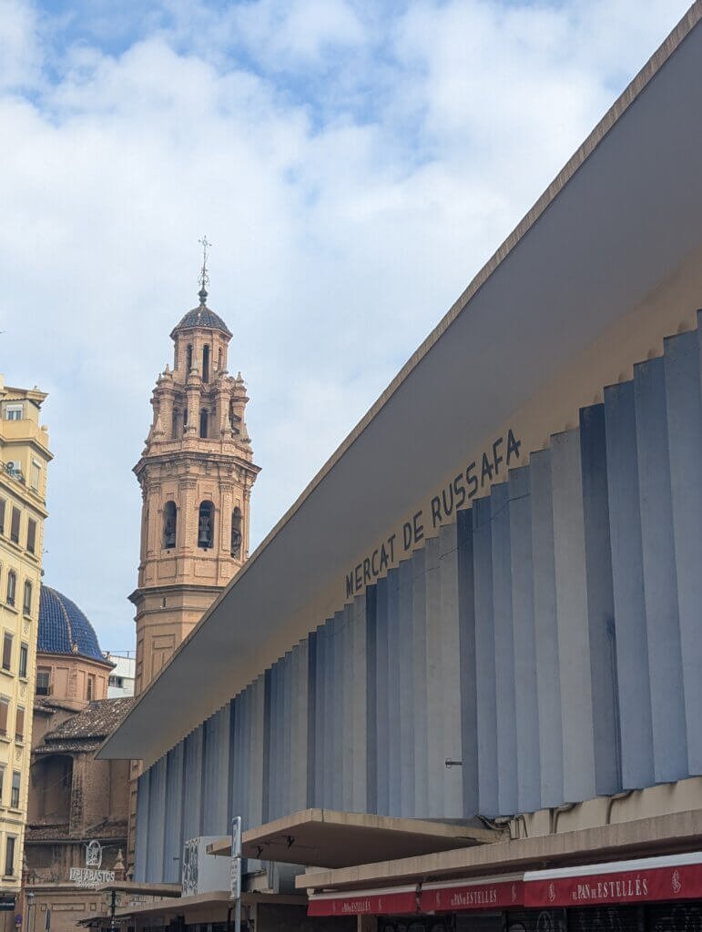 Local market to visit - the Mercat de Russafa in Valencia, Spain