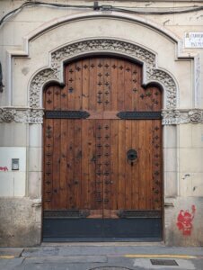 Valencia doorway