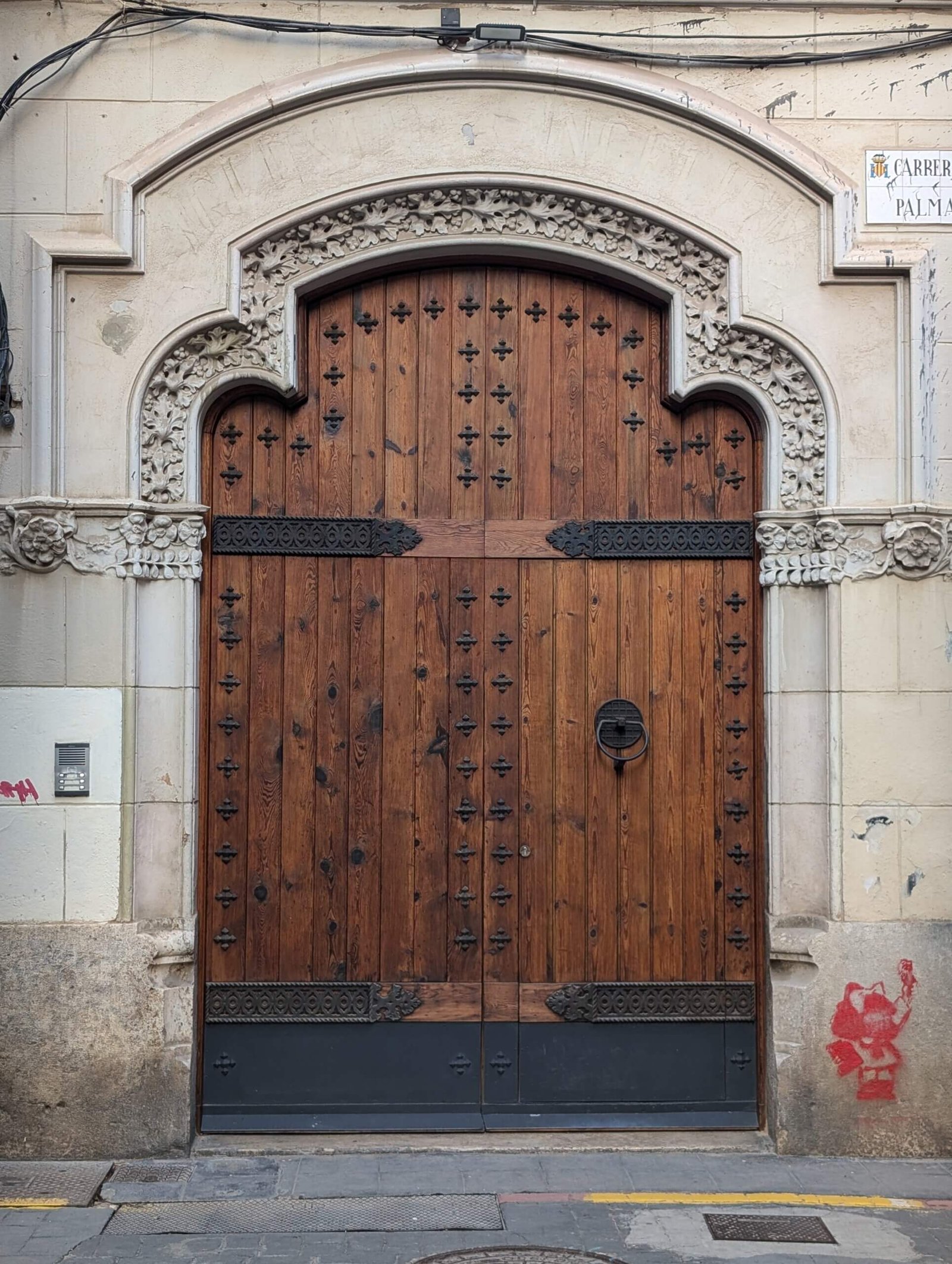 Valencia doorway
