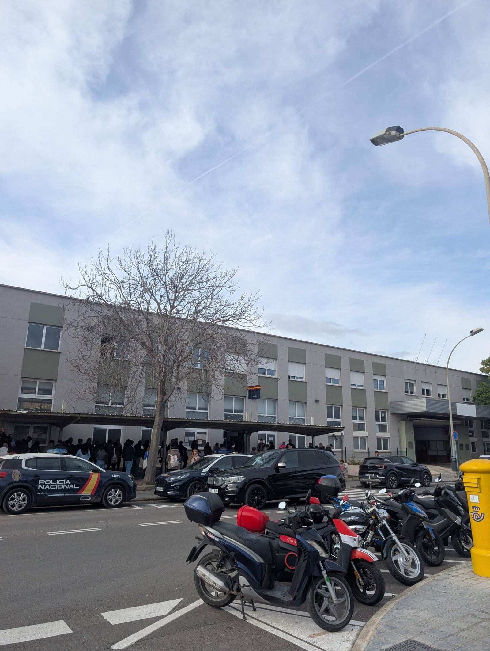 The immigration office in Valencia, where you can get your NIE in Spain